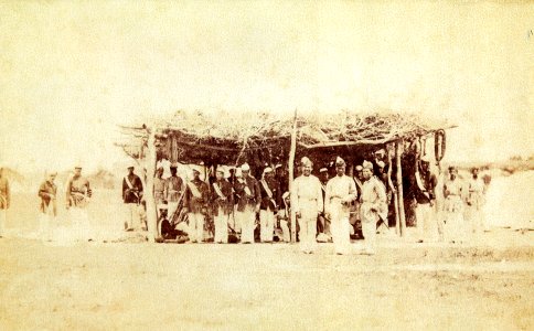 Personal guard of the Marquis of Caxias in Paraguay