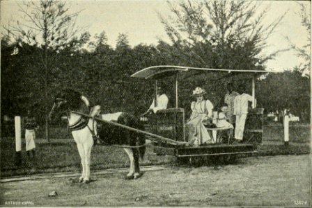 Personenwagen der Waldbahn Deli, Sumatra photo