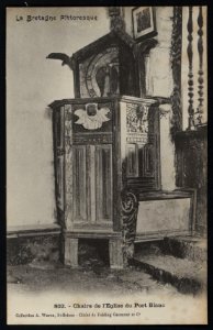 Penvénan - Chaire de l'Eglise du Port Blanc - AD22 - 16FI2809
