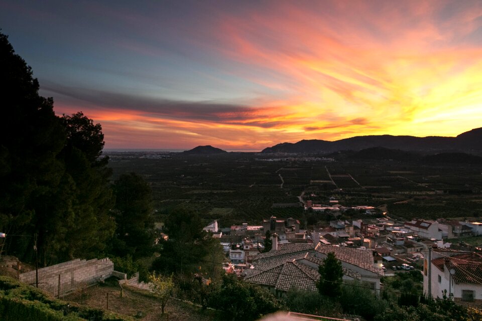 Spain sunset europe