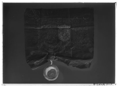 Per Brahes grevebrev med sigill - Skoklosters slott - 78996-negative