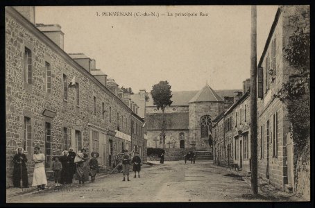 Penvénan - Principale rue - AD22 - 16FI7025