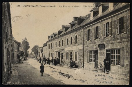 Penvénan - Rue de la Gare - AD22 - 16FI2795