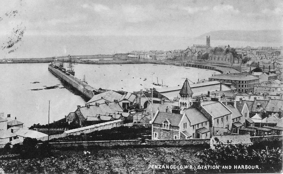 Penzance (GWR) station and harbour
