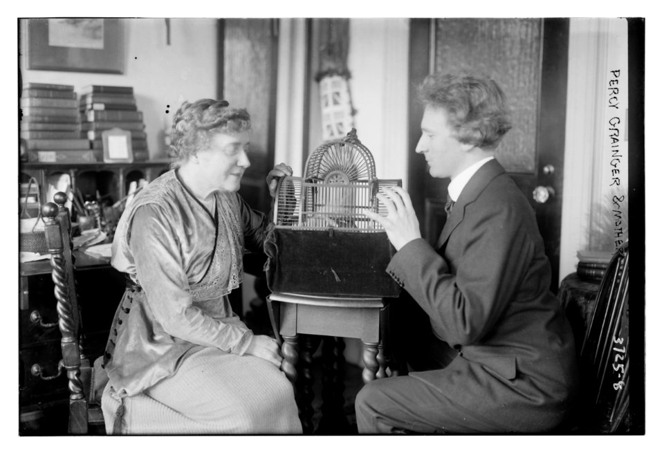 Percy Grainger and mother LCCN2014700767