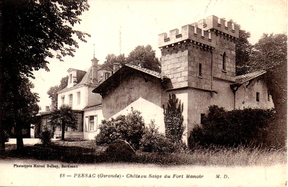 Pessac - château de Saige 2