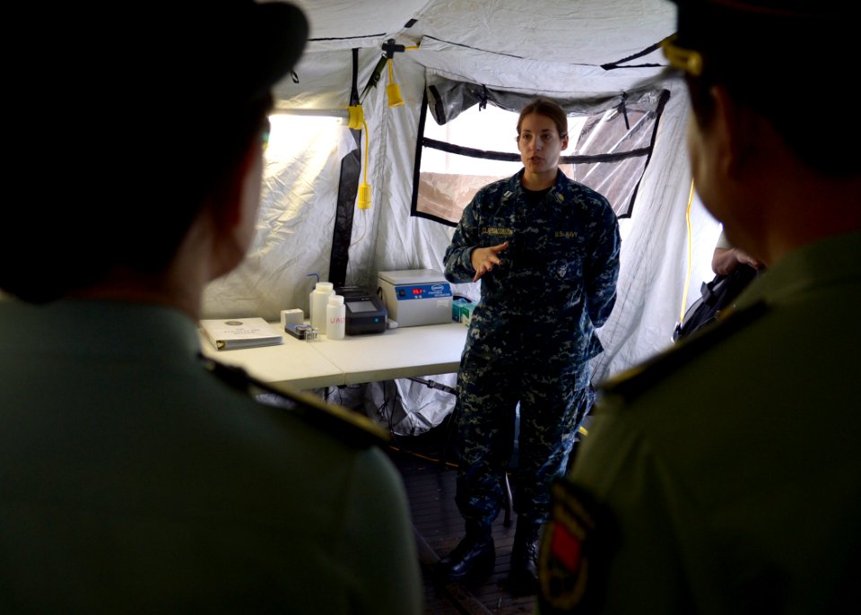 People's Liberation Army Senior Medical Delegation Visit PACOM and Pearl Harbor Day 2 140311-N-DX698-250