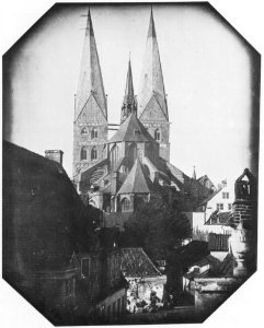 Pero, Joseph Wilhelm - Die Lübecker Marienkirche von Osten (Zeno Fotografie)