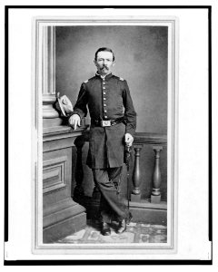 Peter Cappell, Union officer in the 32nd Indiana Regiment, full-length portrait, standing, facing front LCCN2003673350
