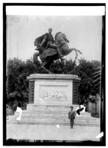 Peru. Statue of Bolivar, Lima LCCN2016820921 photo