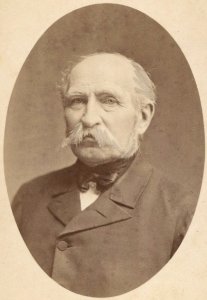Peter Frederik Steinmann 1812-1894 by Hansen & Weller 1882