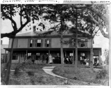Peter Murphy's Scituate, Mass. training headquarters of John L. Sullivan. LCCN2002706368