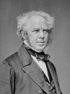 Peter Parker (physician) in the 1860s, from - Hon. Parker - NARA - 528706 (cropped)