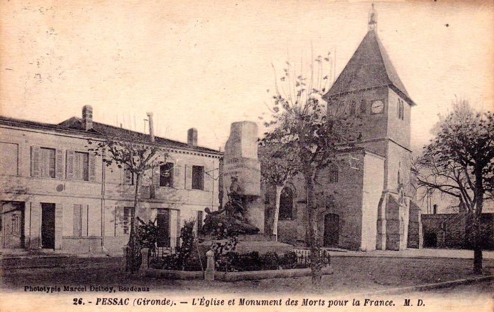 Pessac -monument aux morts 3