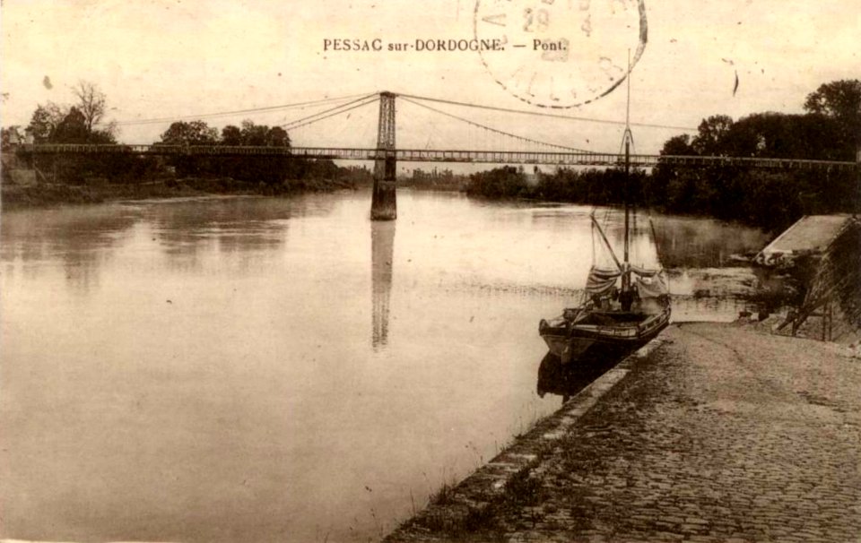 Pessac-sur-Dordogne - pont 2