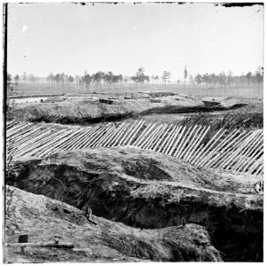 Petersburg, Va. View from breastworks of Fort Sedgwick LOC cwpb.02605