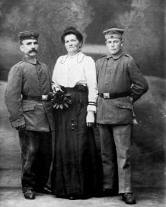 Peter Scherer Familienbild 1914