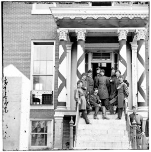Petersburg virginia gen edward ferrero and staff