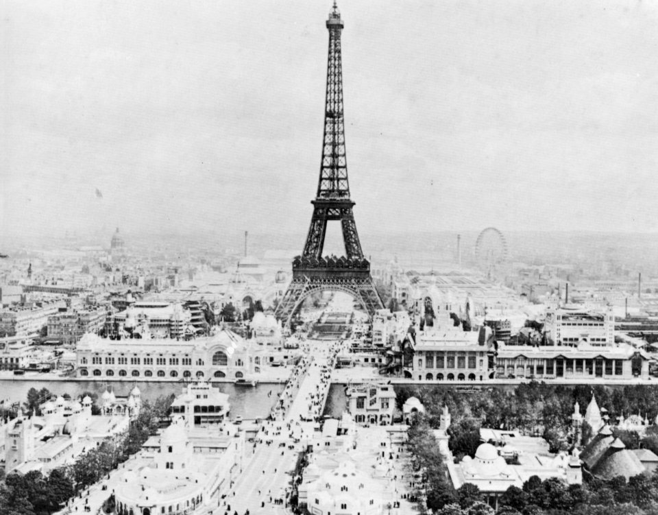 Petit, Pierre - Aufnahme vom Trocadéro während der Pariser Weltausstellung (Zeno Fotografie)