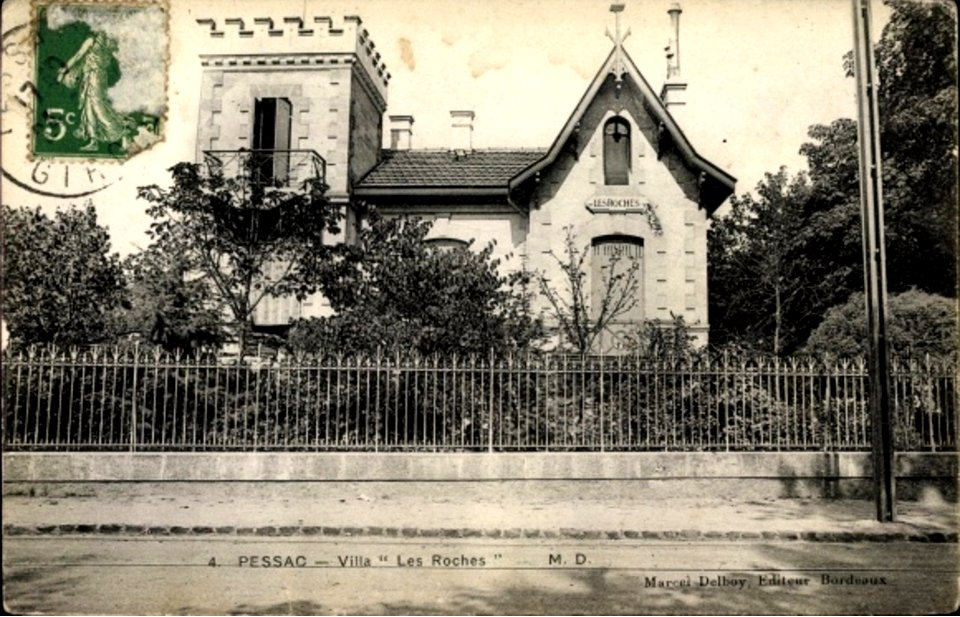 Pessac - villa 'Les Roches'