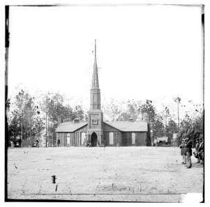Petersburg, Virginia. Church built by 50th New York Engineers. LOC cwpb.00989