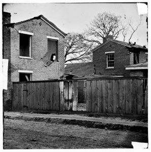 Petersburg, Virginia. Damaged houses LOC cwpb.02275
