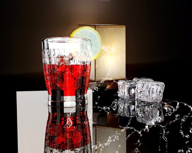Refreshment cool background
