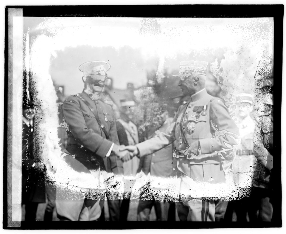 Pershing, General Marie Emile Fayolle LCCN2016828866