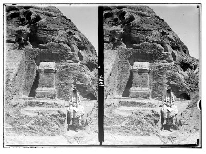 Petra (Wadi Musa). El-Farasah & obelisk ridge area. Altar on obelisk ridge. Above Wadi Farasah LOC matpc.03120