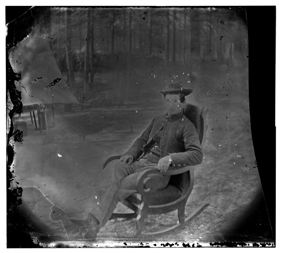 Petersburg, Virginia. Military telegraph operator, headquarters, Army of the Potomac LOC cwpb.01302
