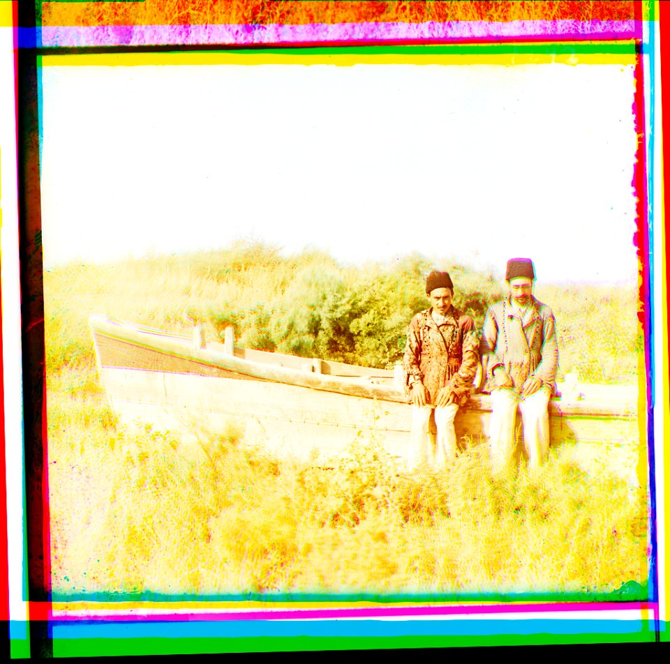 Persian Tatars. Saatly. Mugan. (Digital color composite)