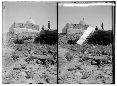 Petra in Transjordan. Aaron's tomb, exterior LOC matpc.01684
