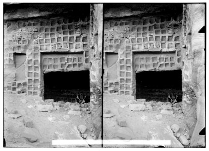 Petra in Transjordan. Columbarium LOC matpc.01652