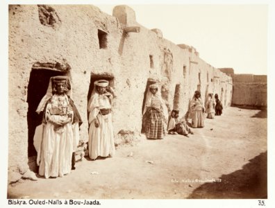 Personer ur Ouled-Nailsfolket i Bou Saada, Algeriet - Hallwylska museet - 107938