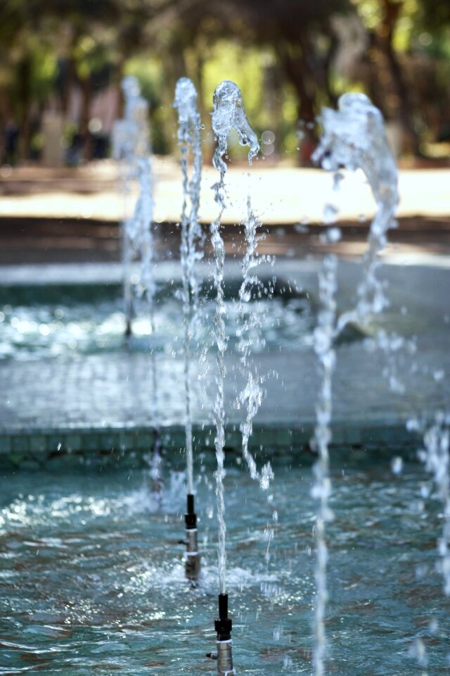 Park fountain marrakech
