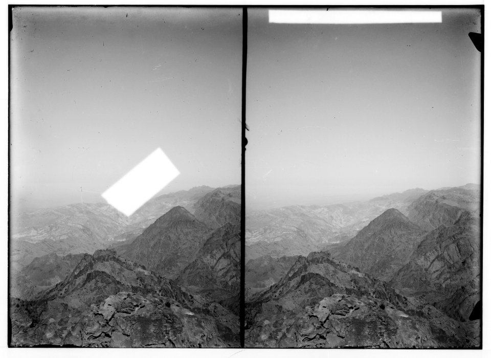 Petra in Transjordan. View from Mt. Hor, section II LOC matpc.01687