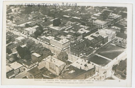 Peterboro Ontario from an Aeroplane (HS85-10-36009) original