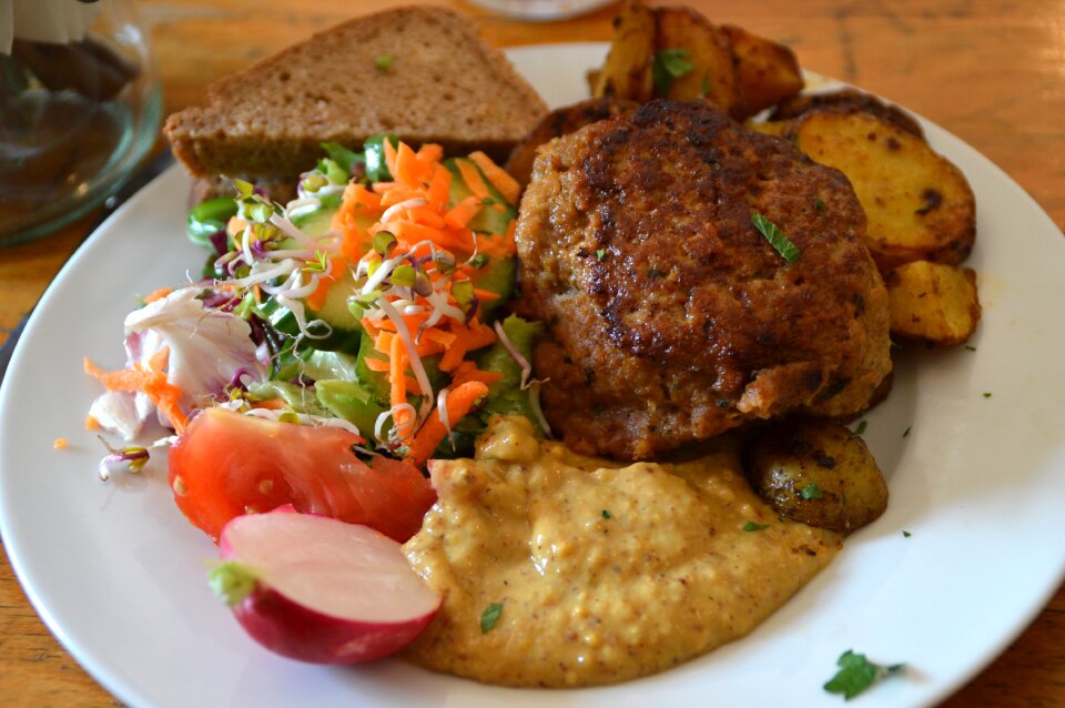 Dinner plate lunch photo