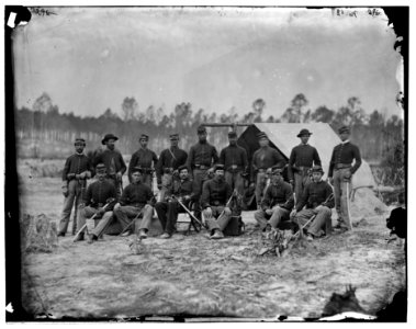 Petersburg, Va. Detachment of 3d Indiana Cavalry LOC cwpb.03682