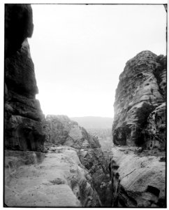 Petra. Gorge of the Hermitage LOC matpc.06908
