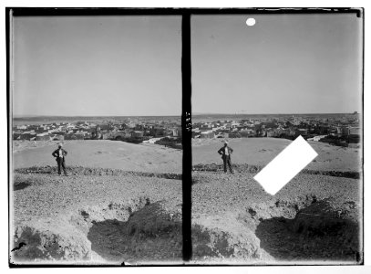 Petra (Wadi Musa). Ma'an El-Hadj. General view of Ma'an esh Shamieh. Damascus section of the twin town LOC matpc.03065
