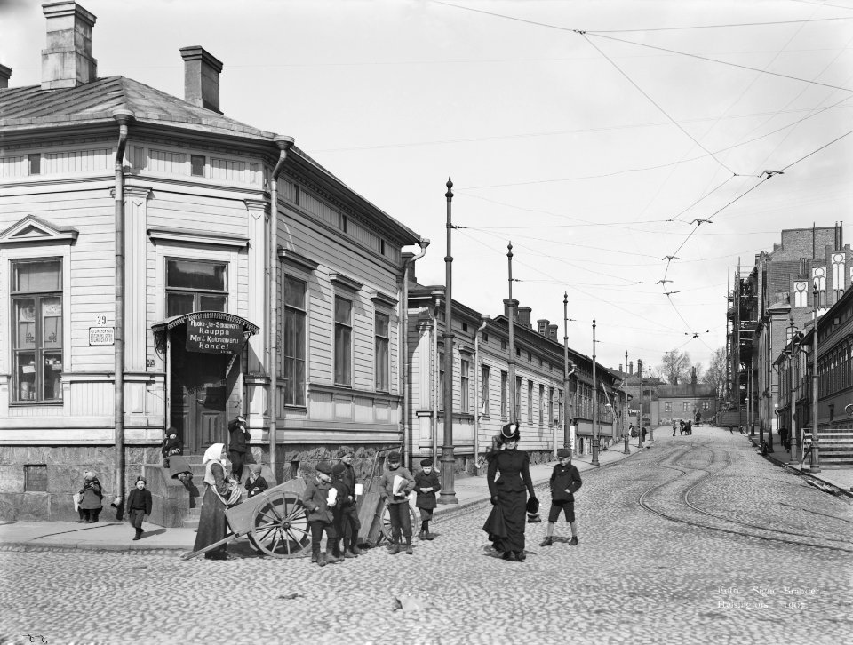 Perämiehenkatu 10, 12 Pursimiehenkatu 29 - N55 (hkm.HKMS000005-000000el)
