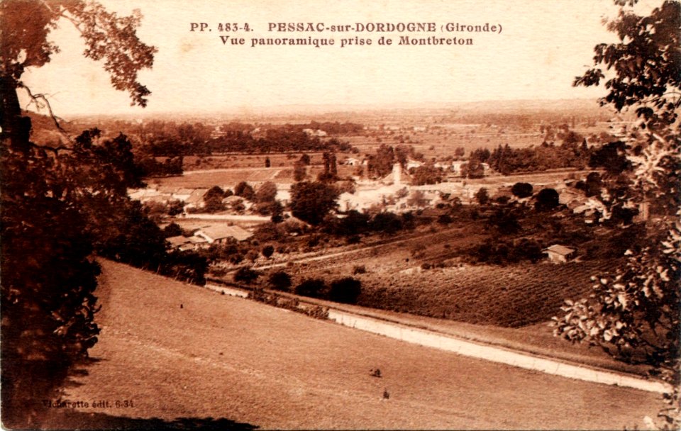 Pessac-sur-Dordogne - vue générale 2