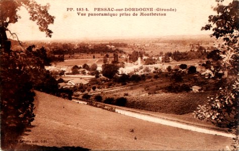 Pessac-sur-Dordogne - vue générale 2