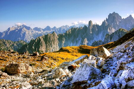 Italy mountains hiking