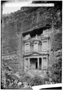Petra in Transjordan. Temple of el-Khazne LOC matpc.00106