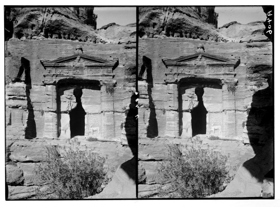 Petra in Transjordan. Tomb of the lions LOC matpc.05328