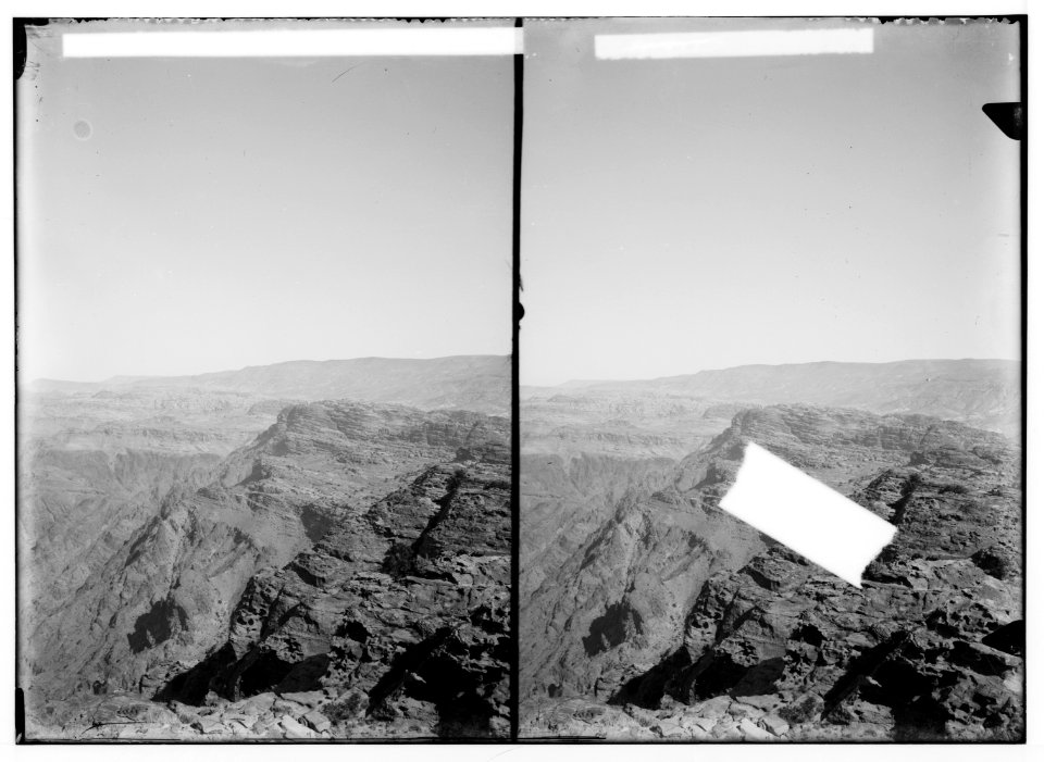 Petra in Transjordan. View from Mt. Hor, section I LOC matpc.01686
