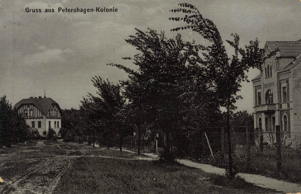 Petershagen, Brandenburg - Kolonie, Gebäudeansichten (Zeno Ansichtskarten)
