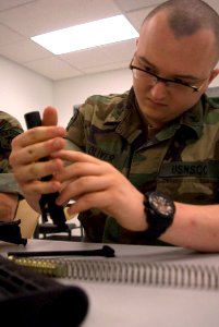 Petty Officer 3rd Class Ezekiel Oliver, a Cadet with the Navy Sea Cadet Corps, Kitsap Unit